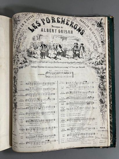 [Musique]. [Partitions]. [Chanson].
Gustave...