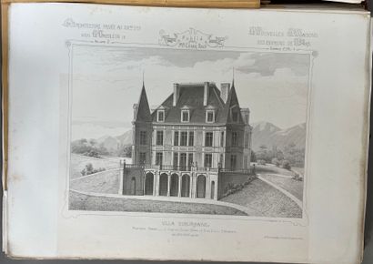 DALY (César). L'architecture privée au XIXe...