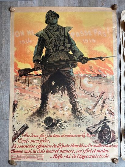[Militaria]. [WWI]. D'après Maurice NEUMONT...