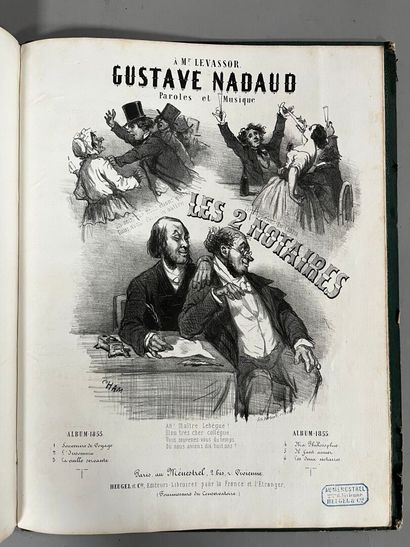 [Musique]. [Partitions]. [Chanson].
Gustave...