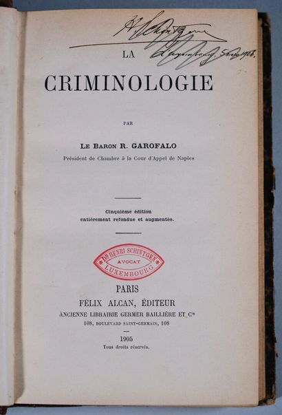 [Joystick]. [Medicine]. [Criminology]. Lot...
