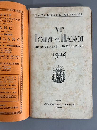 [INDOCHINA]. [ANNAM]. [TONKIN]. Lot including:
HANOI...