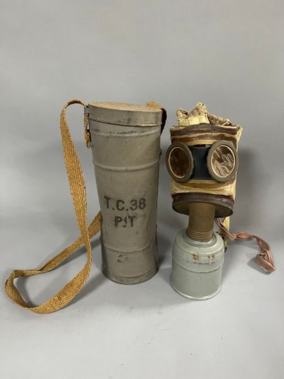 [Military equipment]. [WWII]. HELMET and...