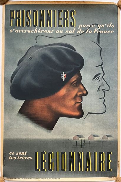[Militaria]. [WWII]. AT. DUBOIS
PRISONERS...