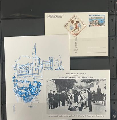 [Philately]. [Monaco]. 1 CARTON of mint and...