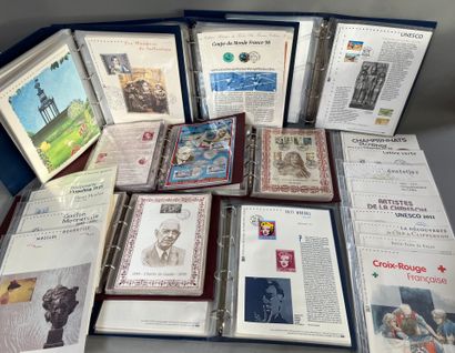 [Philately]. [France]. 3 ALBUMS of France...