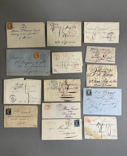 LOT of 14 classic letters including 8 precursors.
Also...