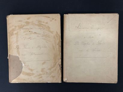 [Manuscrit]. [Voyages]. SOUVENIRS DE VOYAGE....