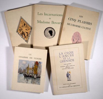 5 volumes.
CASSIERS. MAUCLAIR (Camille)....