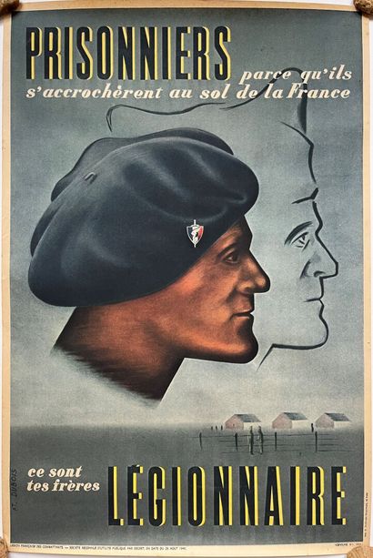 [Militaria]. [WWII]. AT. DUBOIS
PRISONERS...