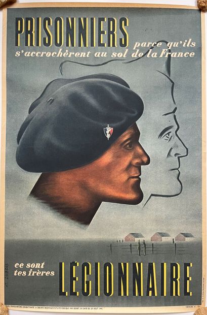 [Militaria]. [WWII]. AT. DUBOIS
PRISONERS...