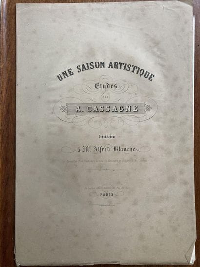 ARMAND-CASSAGNE. Une saison artistique dédié...