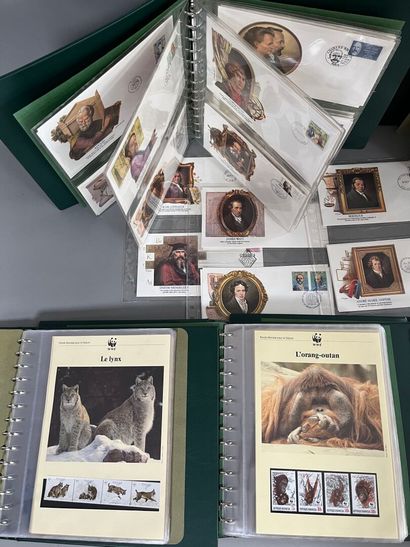 [Philately]. [First day]. 6 ALBUMS PPJ m...