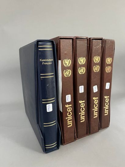 [Philately]. [First day]. 4 ALBUMS of PPJ...