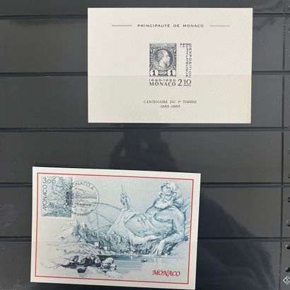 [Philately]. [Monaco]. 1 CARTON of mint and...