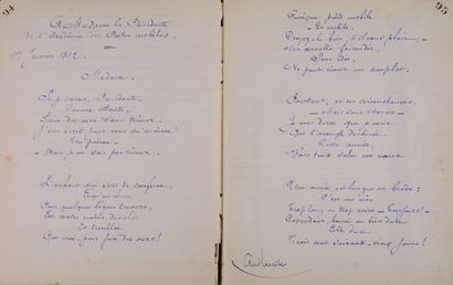 OPERA - LECOCQ Charles & DUPRÉ Georges 
Cahier...