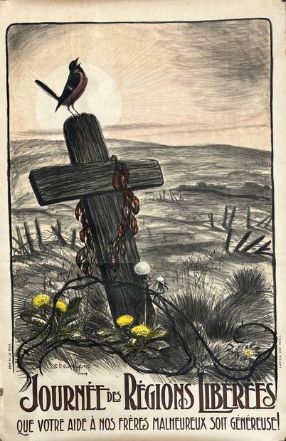 After Théophile Alexandre STEINLEIN (1859-1923)
Journée...