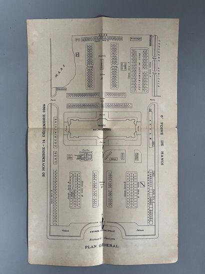 [INDOCHINA]. [ANNAM]. [TONKIN]. Lot including:
HANOI...
