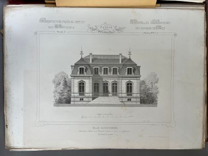 DALY (César). L'architecture privée au XIXe...
