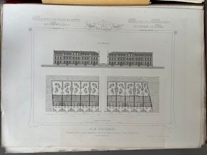 DALY (César). L'architecture privée au XIXe...