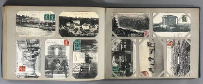 [France]. [Monaco]. [England]. 2 ALBUMS of...