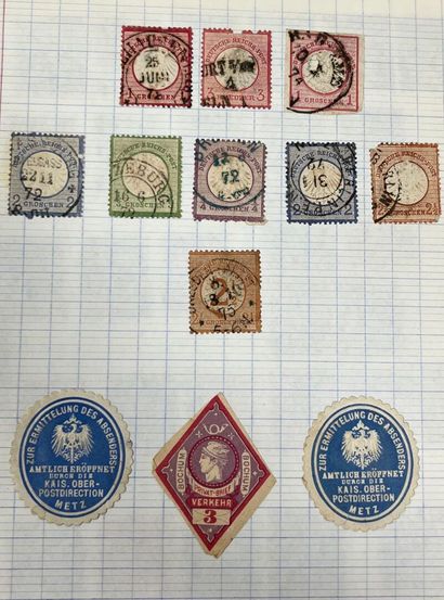 [Philately]. [World]. SET of 4 binders of...