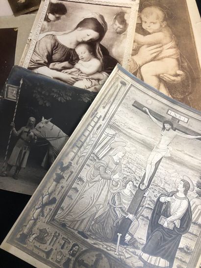 LOT of various 19th-century photographs on...