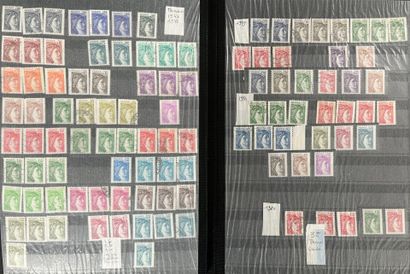 [Philately]. [France]. LOT of 3 albums of...