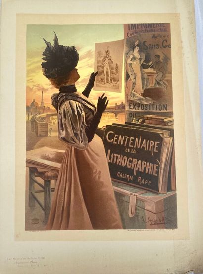 [Affiches]. Ensemble de 30 reproductions...