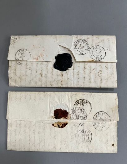 [Switzerland]. LOT of 2 complete classical...