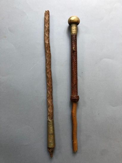 MAKILA, canne basque - Two mismatched pieces:
Ferrule...