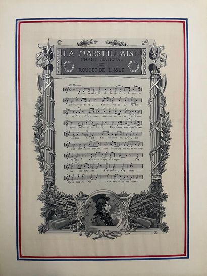 GRASSET. ROUGET DE LISLE. La Marseillaise....