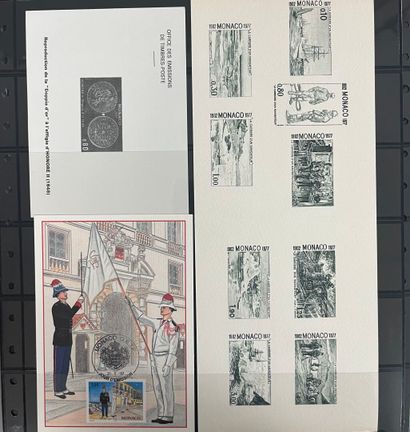 [Philately]. [Monaco]. 1 CARTON of mint and...