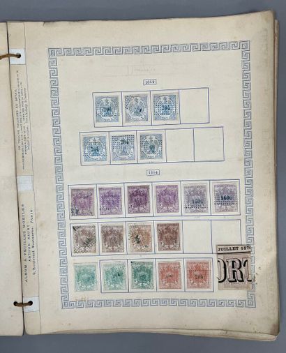 [Philately]. SET of used French revenue stamps....