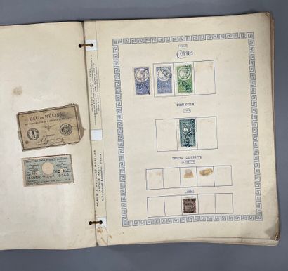 [Philately]. SET of used French revenue stamps....