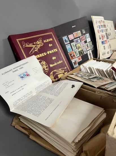 [Philately]. Strong LOT of used stamps, worldwide.
Some...