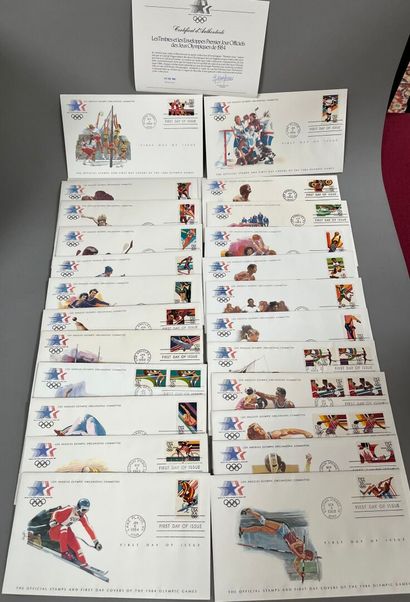 [Philately]. [First day]. 4 ALBUMS of world...