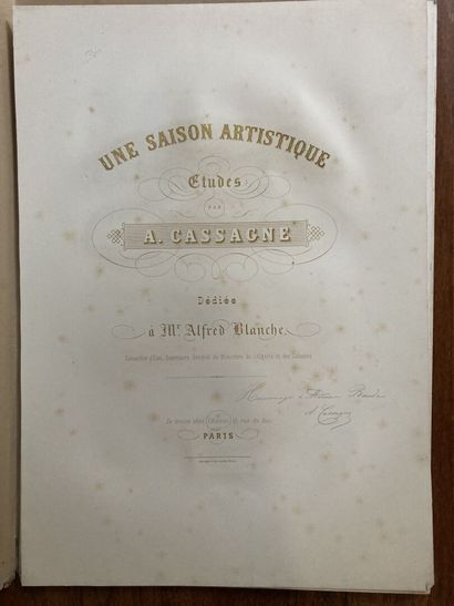 ARMAND-CASSAGNE. Une saison artistique dédié...