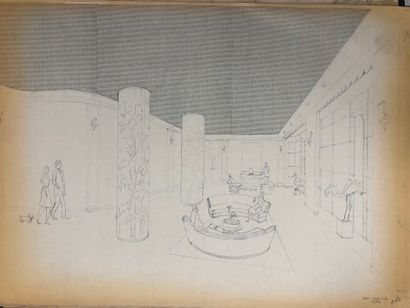 Edmond SOUSSA (1898-1989) décorateur et d'après...