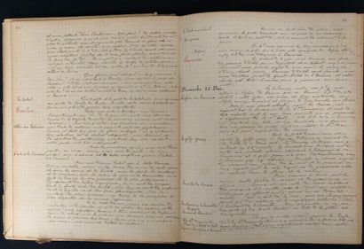 [Manuscrit]. [Voyages]. SOUVENIRS DE VOYAGE....