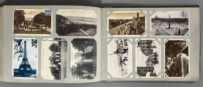 [France]. [Monaco]. [England]. 2 ALBUMS of...