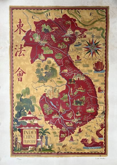 [Voyage]. [Indochine]. D'après Lucien BOUCHER...