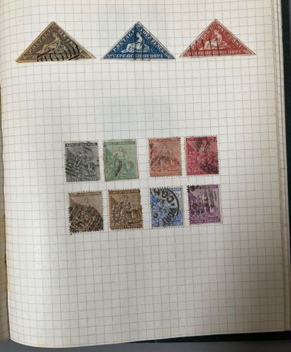 [Philately]. [World]. LOT of 5 binders/albums...