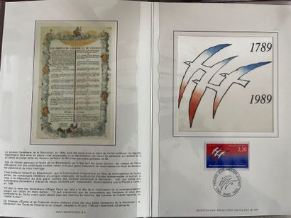[Philatélie]. [France]. [Premier jour]. 8...
