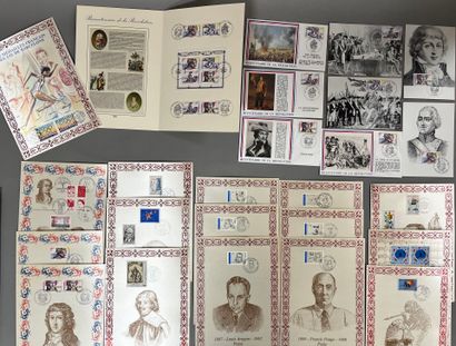 [Philately]. [First day]. 4 ALBUMS of PPJ...
