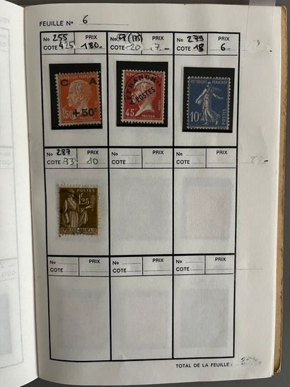 [Philately]. CARNET with classic and other...