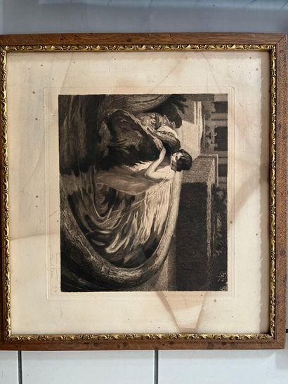 LOT de gravures comprenant :
Raoul Ferry...