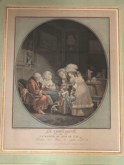 D'après Louis Philibert DEBUCOURT (1755-1832)
Le...