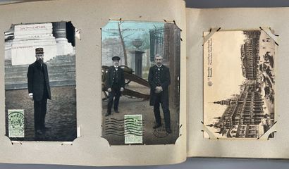 [Belgium]. ALBUM colored postcards, Belgium....