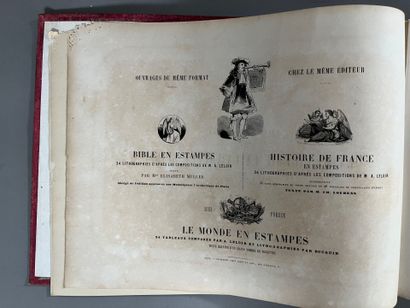 [Manette]. [19th century]. Lot of books including:
-GÖLNITZL...